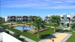 Appartementen in residentie Oasis Beach fase 12 begane grond, 2 slaapkamers vlakbij bij het strand van Guardamar